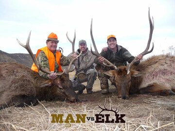 Man vs. Elk