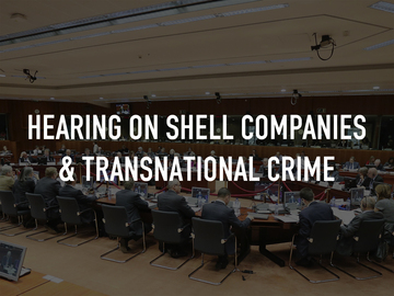 Hearing on Shell Companies & Transnational Crime