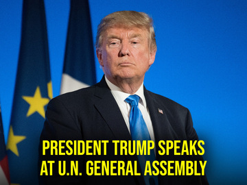 President Trump Speaks at U.N. General Assembly