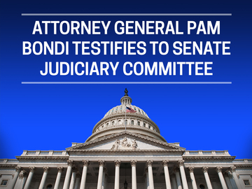 Attorney General Pam Bondi Testifies to Senate Judiciary Committee