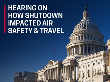 Hearing on How Shutdown Impacted Air Safety & Travel