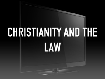 Christianity and the Law