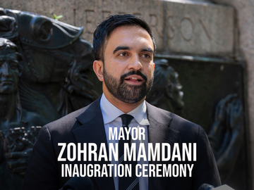 Mayor Zohran Mamdani Inaugration Ceremony