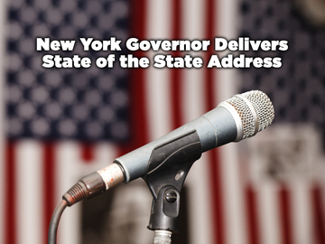 New York Governor Delivers State of the State Address